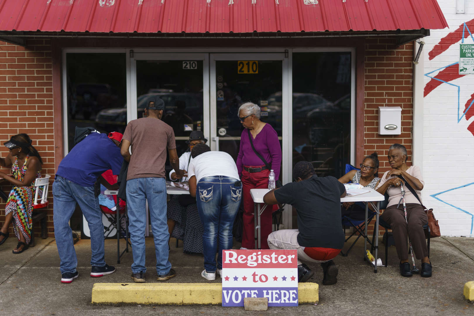 Voting is surging in Georgia despite controversial new election law