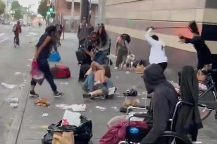 Schizophrenic Homeless Drug Dealers Are On A RAMPAGE Taking Over The Streets Of San Francisco — This Is What Democrat-Run Cities Look Like Across The U.S.