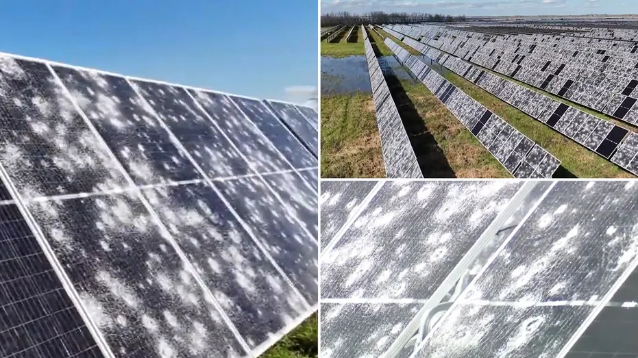 Hail cripples massive solar farm, sparking resident concern about vulnerable ‘green’ tech